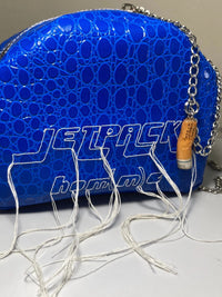Embroidered Mini Bag Blue-Jetpack Hom(m)e-APOC STORE