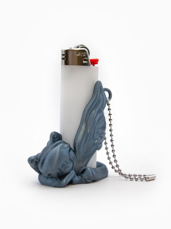 Fallen Angel Lighter Keychain-Gabrielle Rosenstein-APOC STORE