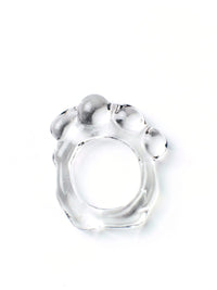 Soft Organic Glass Ring 0105-Rain and Rivers-APOC STORE