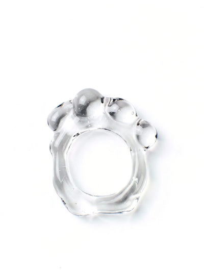 Soft Organic Glass Ring 0105-Rain and Rivers-APOC STORE