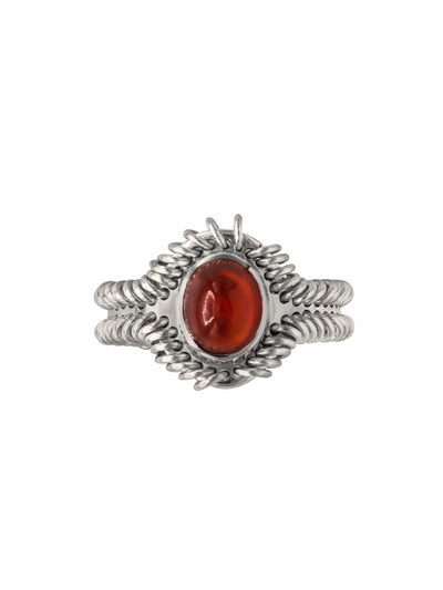 Barnacle Ring Small - Agate-Zohra Rahman-APOC STORE