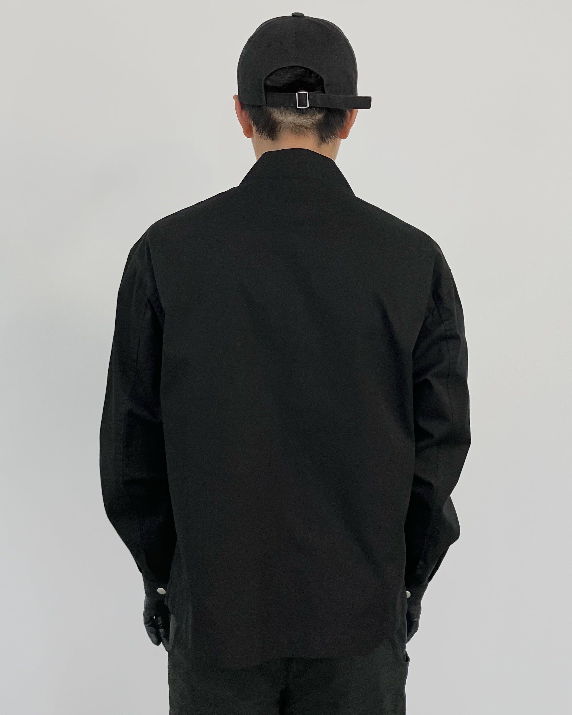 HIDDEN UTILITY PANEL JACKET BLACK-EGNARTS-APOC STORE