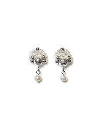 Magic Orb of Fairy Breath Earrings - Pearl-Jaekim-APOC STORE