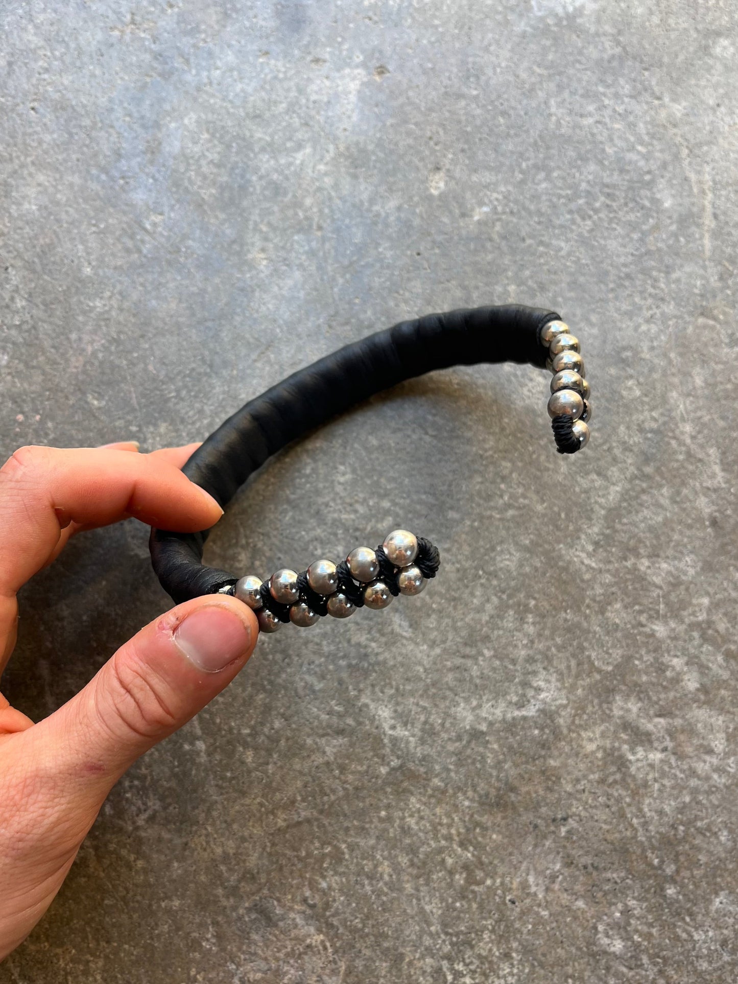 BLACK WOVEN CHOKER-TÔGENESIS-APOC STORE