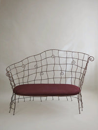Scrollwork Iron Bench-Myakin-APOC STORE
