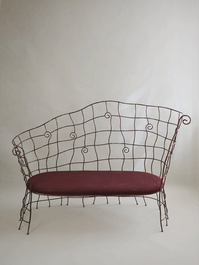 Scrollwork Iron Bench-Myakin-APOC STORE