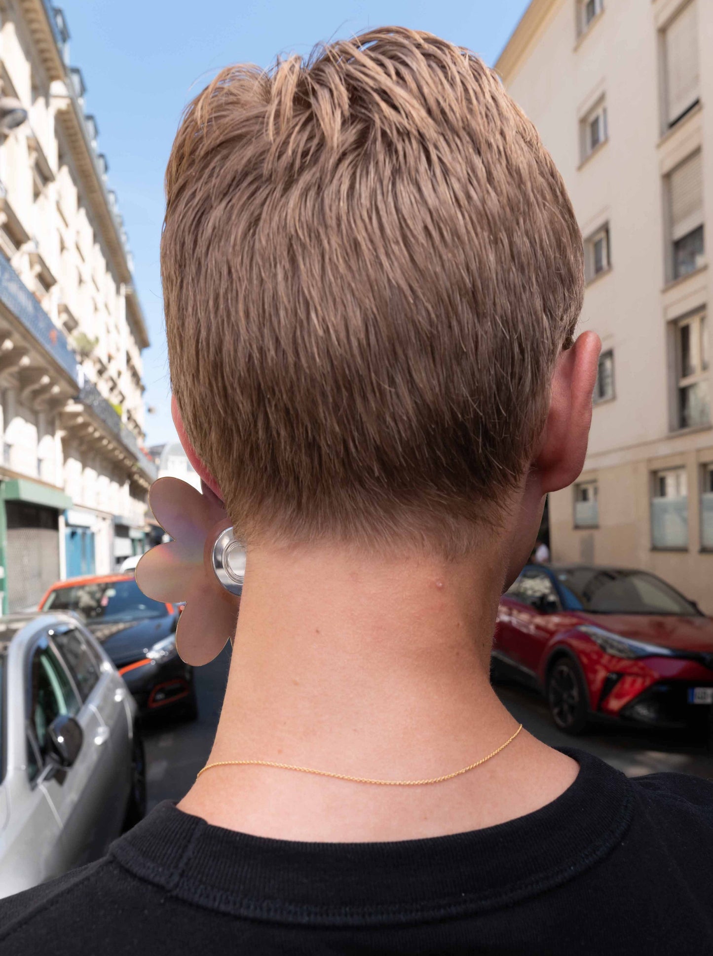 No Direction Home Flower DVD Earring-D’heygere-APOC STORE