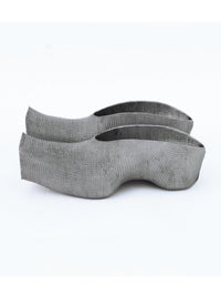 Heeled Square Toe Rubber Mules - Concrete-BODY AMPLIFICATION DEVICES-APOC STORE
