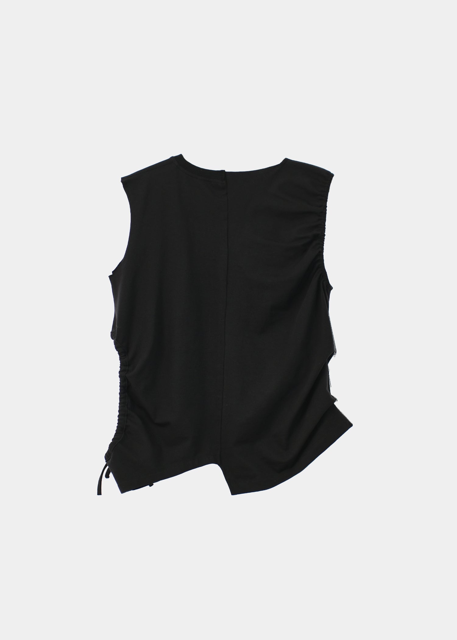 HALF SHA VEST BLACK-SAENGIN STUDIOS-APOC STORE