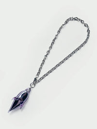 KA’AGUY_444 Glass Silver Necklace-Pia Glassworks-APOC STORE