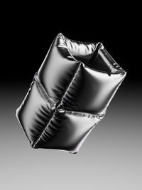 Puffer Vase Chrome-Gast Studio-APOC STORE