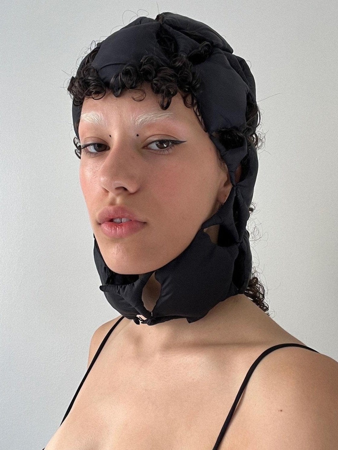 Padded Nylon Balaclava-Sila Ersayin-APOC STORE