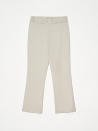 Distressed Wool Flair fit Pants 001 - Beige-Taekh-APOC STORE