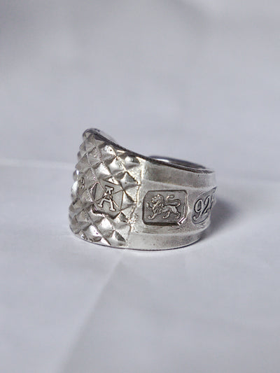 Heavy Stud Ring-KARTHUR-APOC STORE