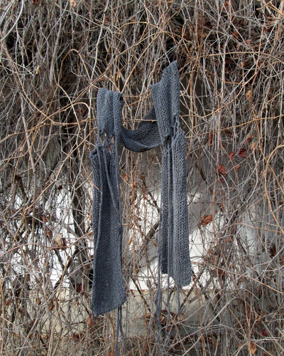 Tied Parts Scarf-V4K-APOC STORE