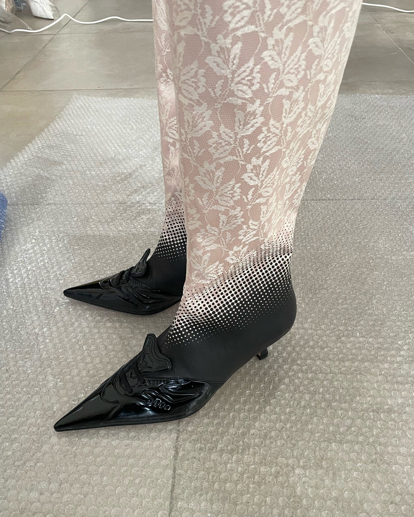 IM HLFT Black Boots-Invasive Modification-APOC STORE