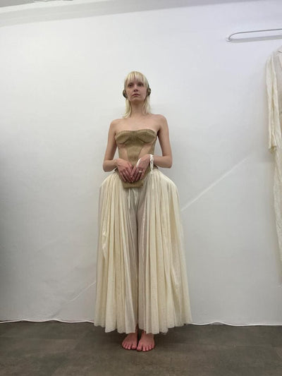 CASCADE TROUSERS-Gyouree Kim-APOC STORE