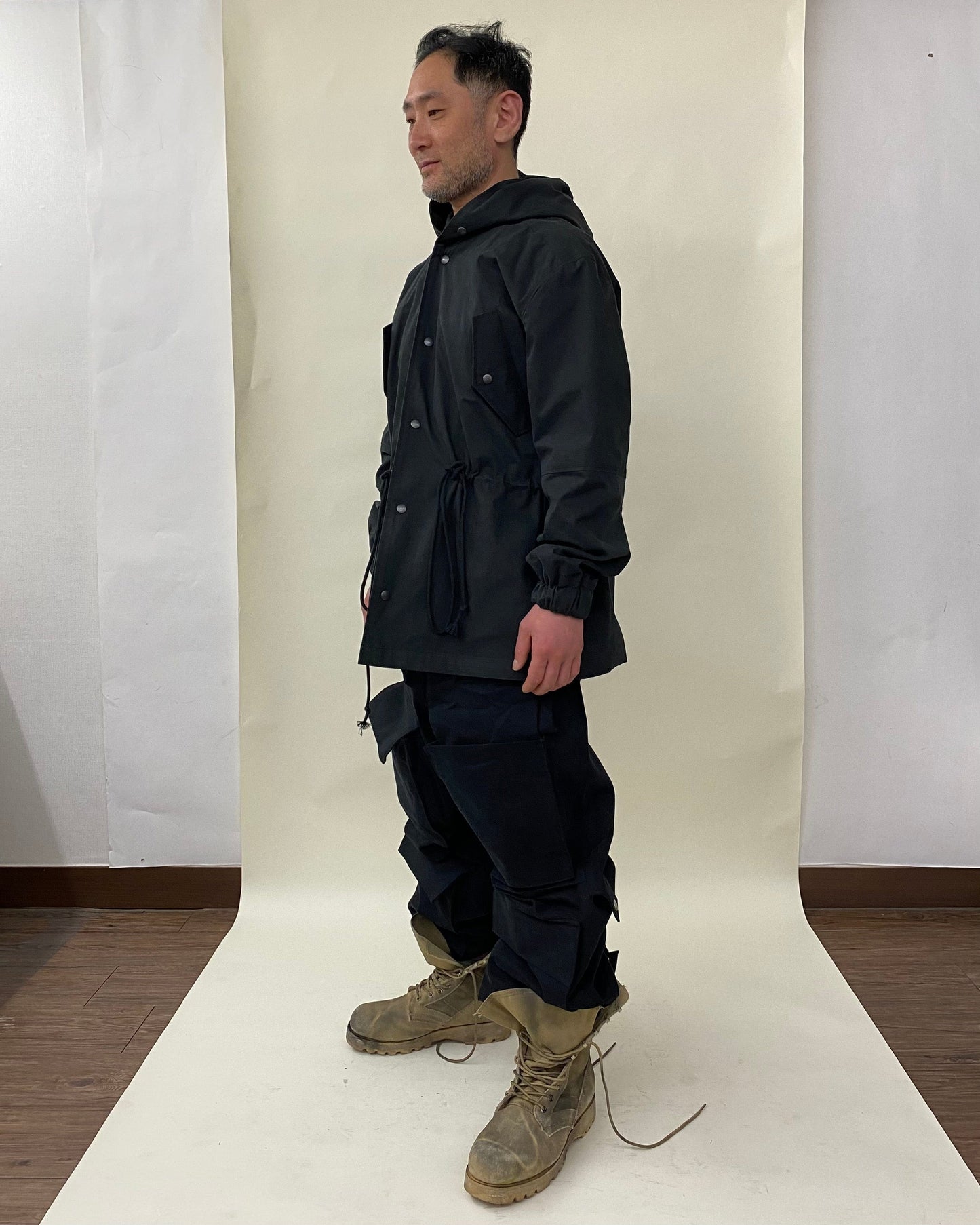 Changeable Pocket Pants Black-EGNARTS-APOC STORE