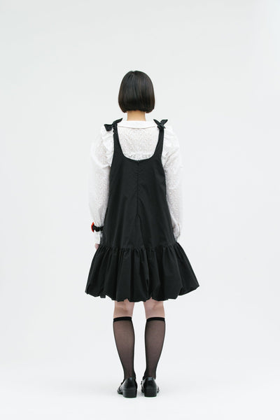 RIBBON MINI BALLOON DRESS-SAENGIN STUDIOS-APOC STORE