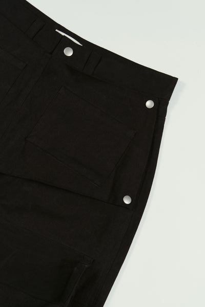 Changeable Pocket Pants Black-EGNARTS-APOC STORE