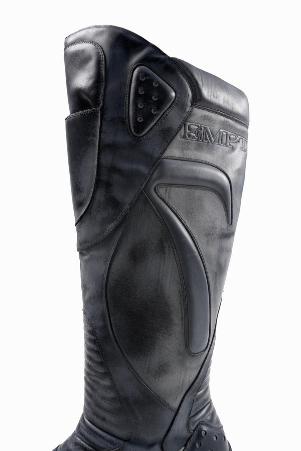 Boxing Boots Black-EMPTY BEHAVIOR-APOC STORE