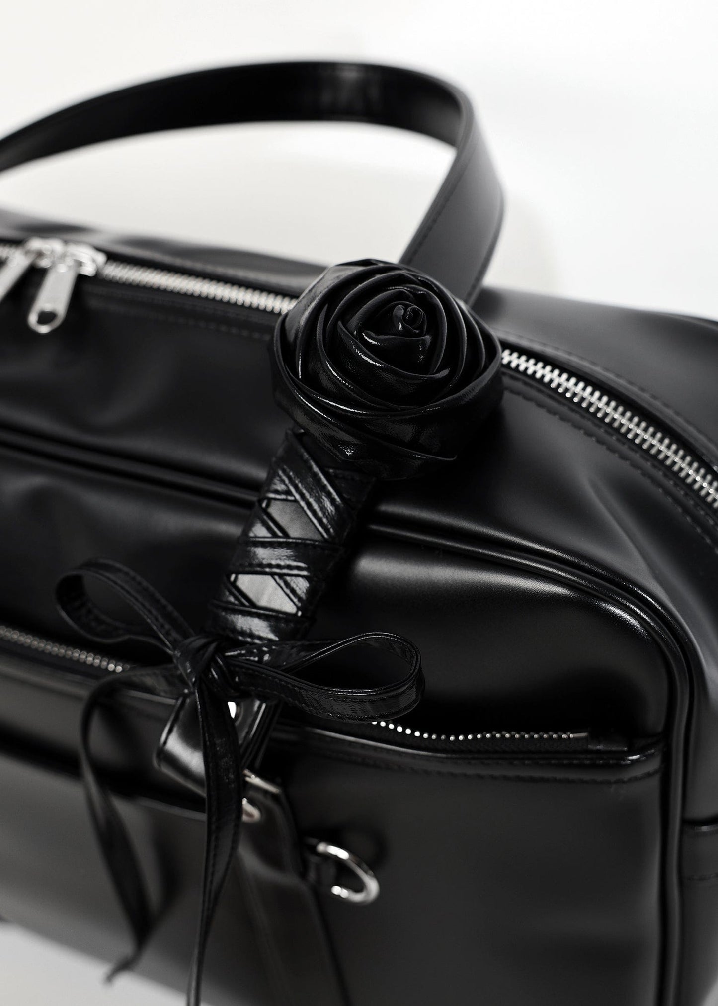 ROSE SQUARE BOSTON BAG-SAENGIN STUDIOS-APOC STORE