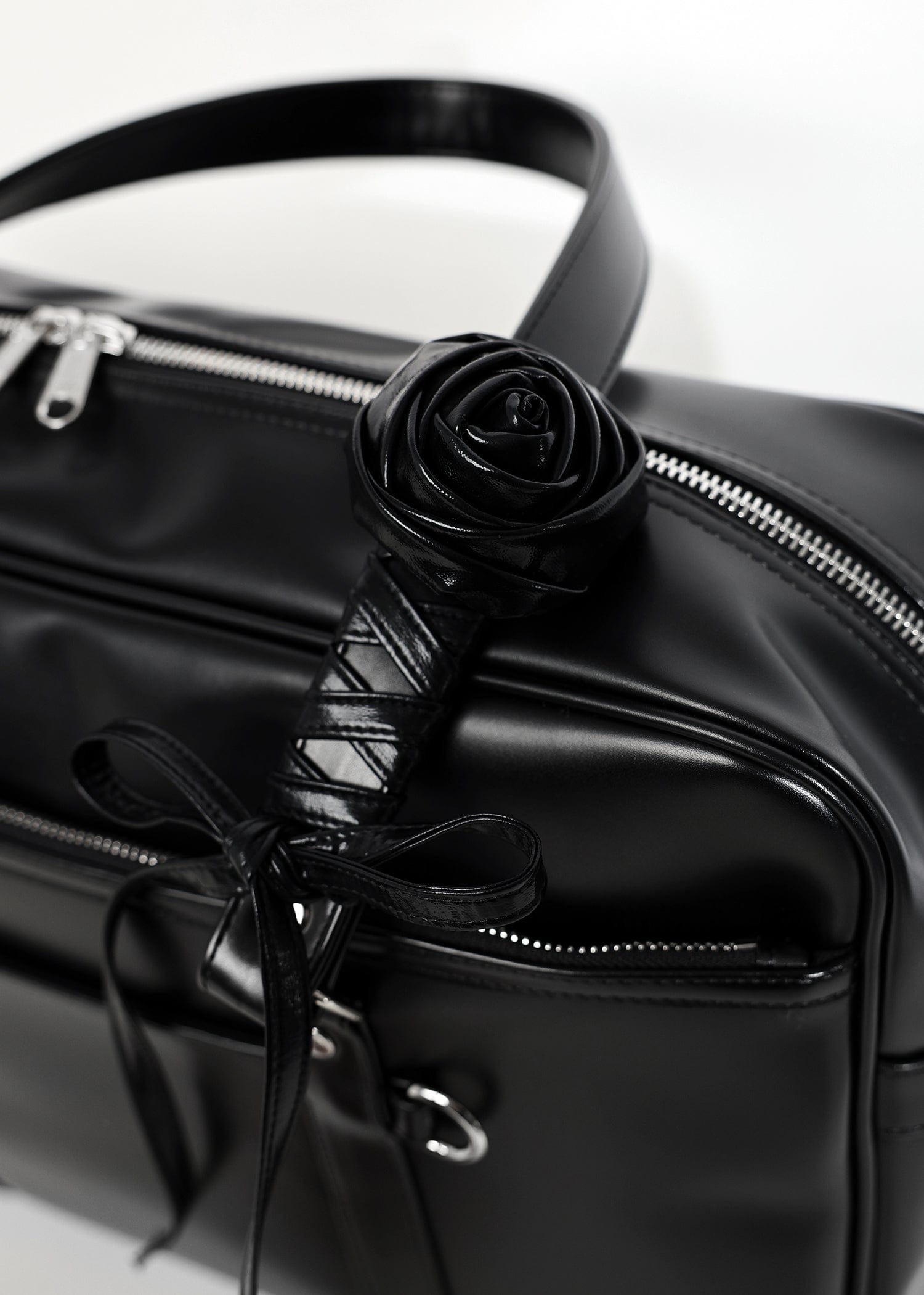 ROSE SQUARE BOSTON BAG-SAENGIN STUDIOS-APOC STORE