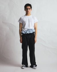 ADJUSTABLE COTTON PANTS BLACK-EGNARTS-APOC STORE