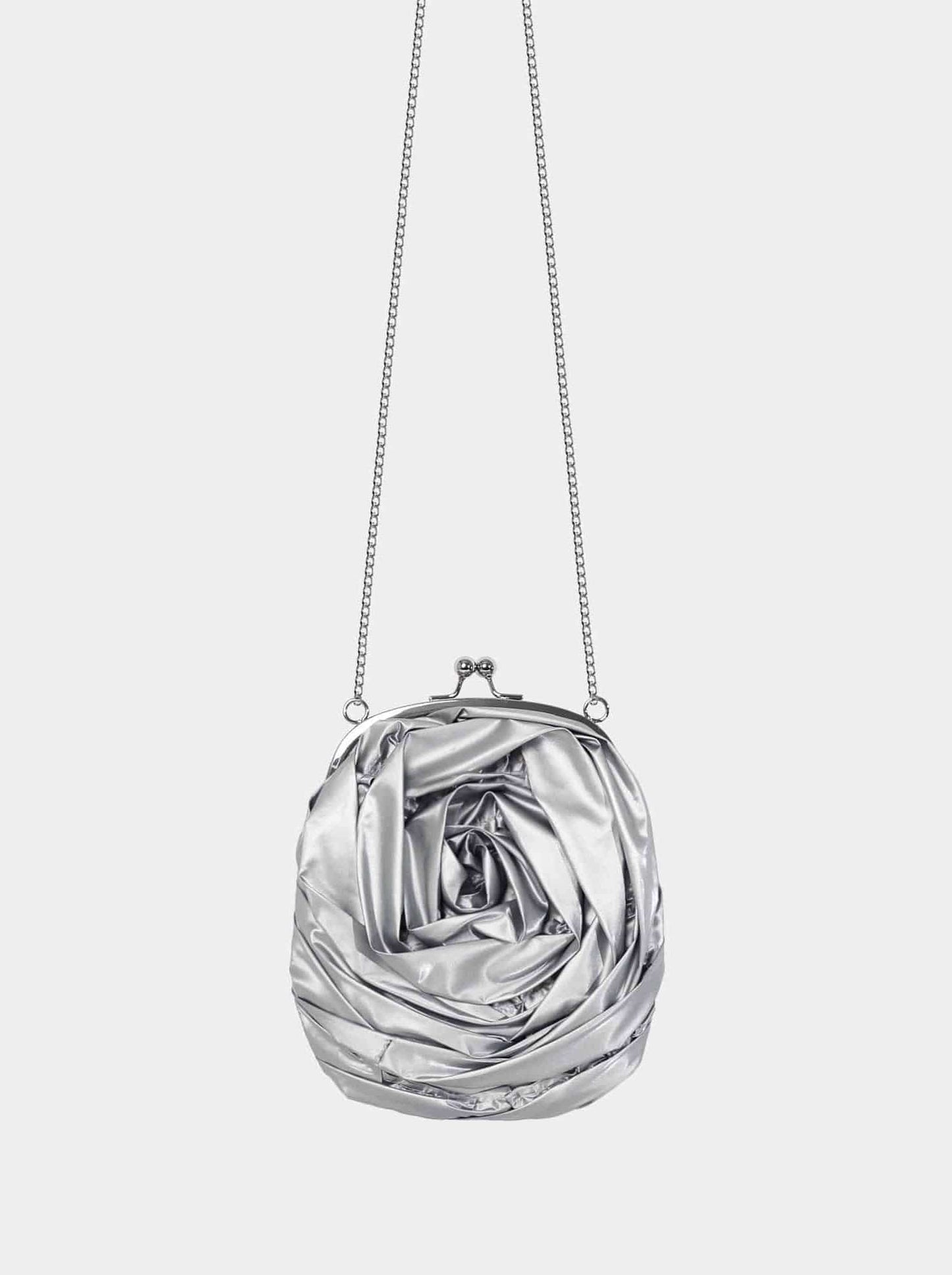 ROSE DISCORD CHAIN BAG SILVER-SAENGIN STUDIOS-APOC STORE