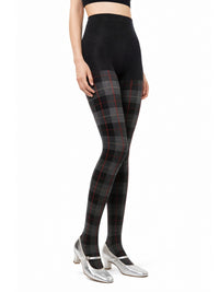 Classic Naomi Tights Black and Red-LAKRAS-APOC STORE