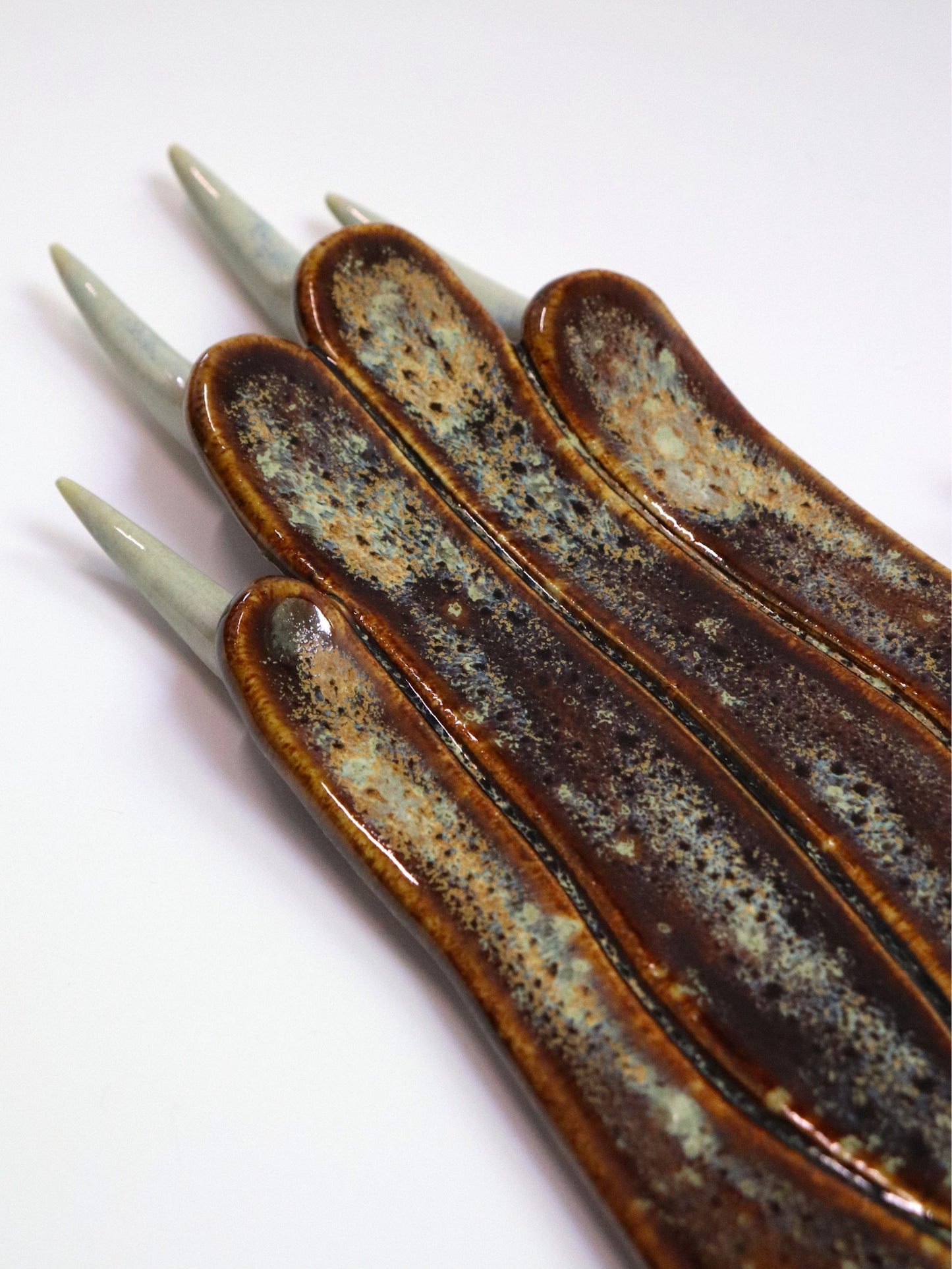 Incense Holder Brown Paw-Naomi Gilon-APOC STORE