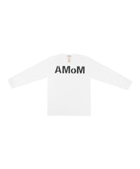 AMOM MEDIUM LOGO T-SHIRTS WHITE-EGNARTS-APOC STORE