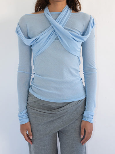Sirène top-Kenza Iatrides-APOC STORE