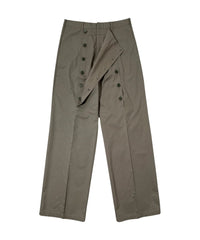 HIDDEN POCKET TROUSERS KHAKI GRAY-EGNARTS-APOC STORE