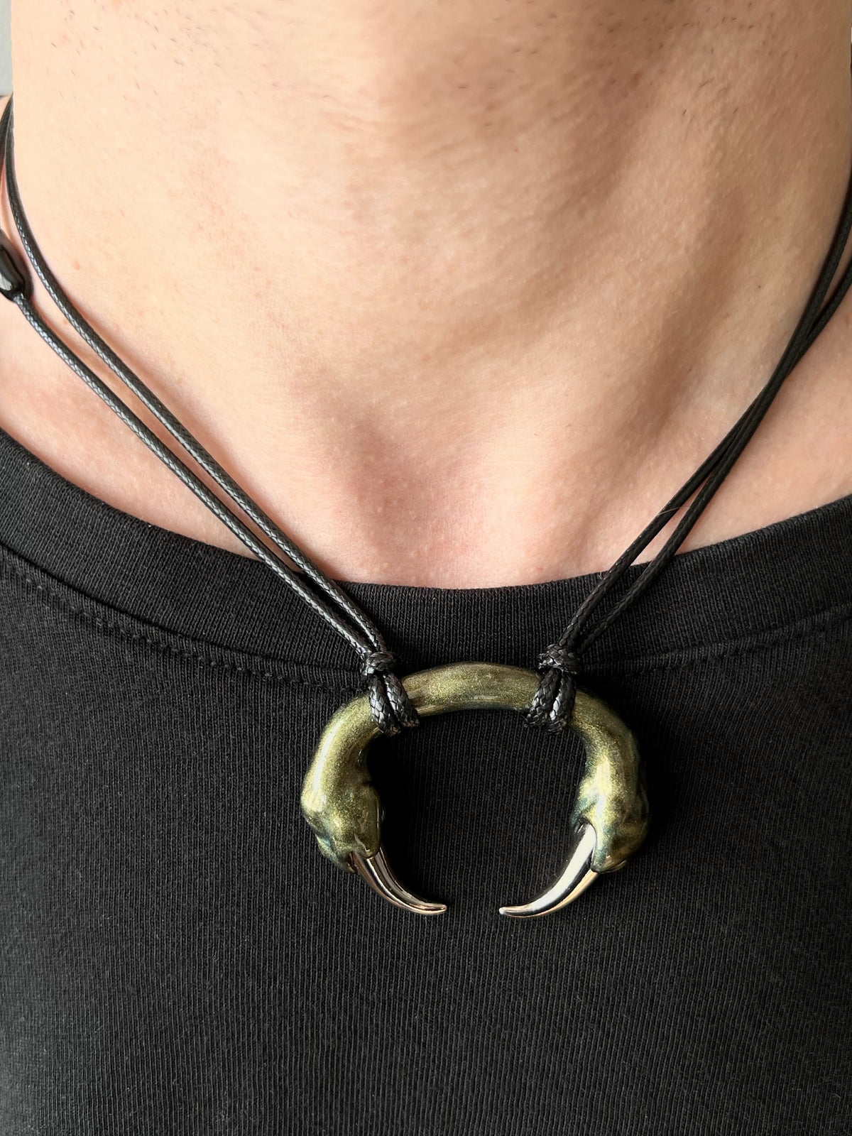 Pendant "Green X"-CASPER DIY-APOC STORE