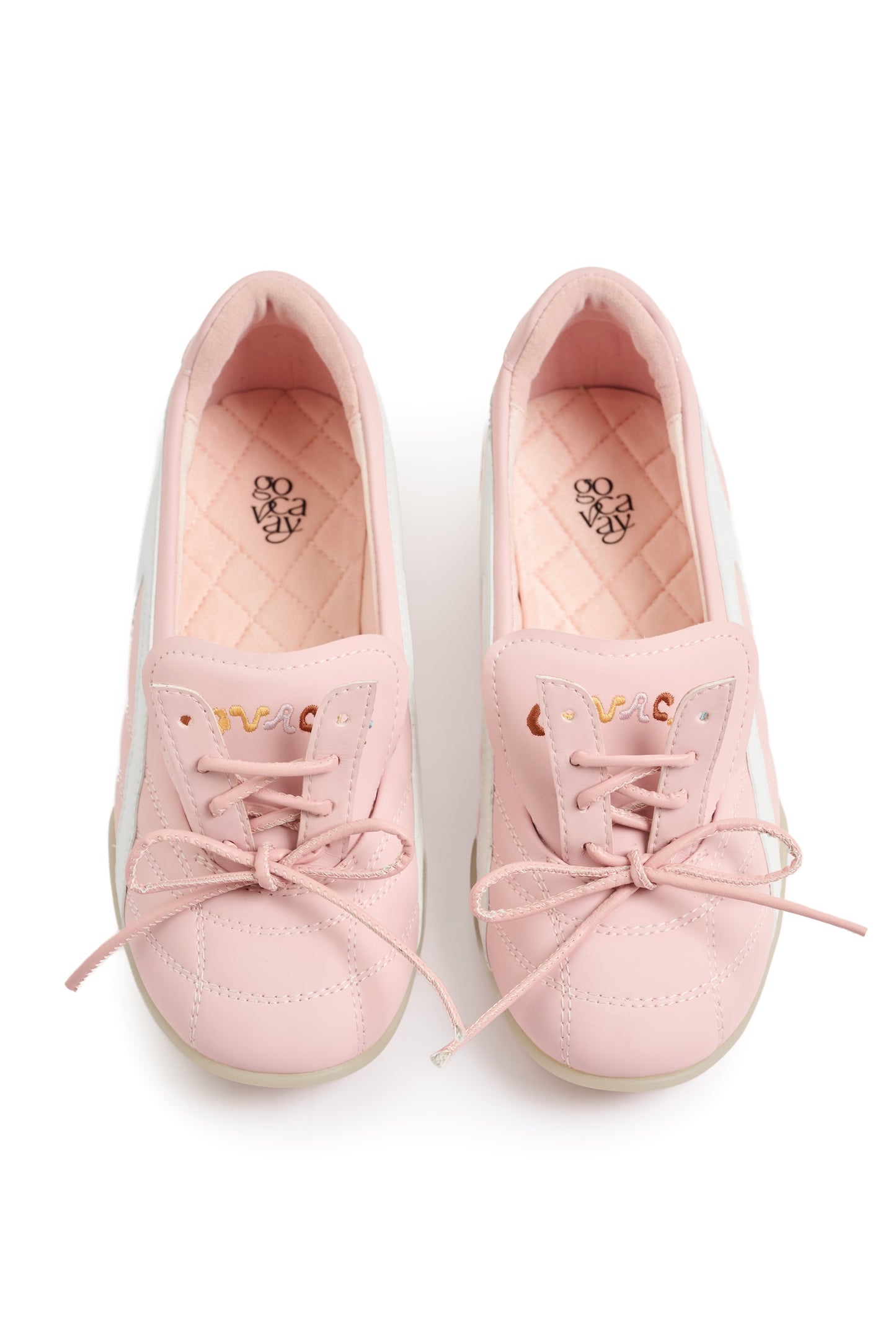 GO VACAY Tennis Ballerina Flats Pink-EMPTY BEHAVIOR-APOC STORE