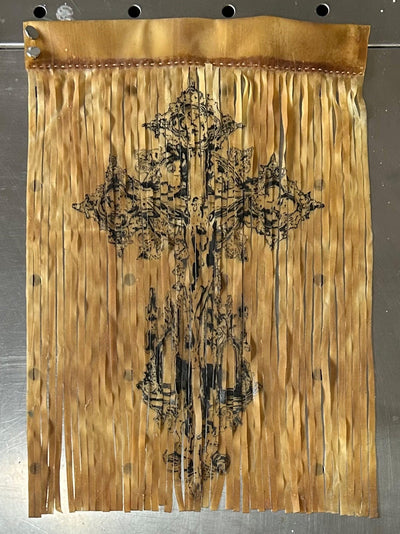 R.I.P. Fringe choker-Jaoka Jaokha-APOC STORE