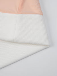 Marshmallow Skirt Coral-mesh blanca-APOC STORE