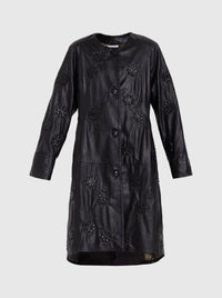 Coat with Structures #1-Nensi Avetisian-APOC STORE