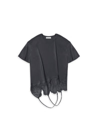 Mist Grey Deconstructed Slip Top-TRINITE Studio-APOC STORE