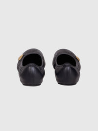 Ballerina Flats with Apricot Kernels-Nensi Avetisian-APOC STORE