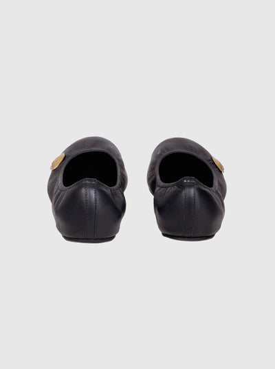 Ballerina Flats with Apricot Kernels-Nensi Avetisian-APOC STORE