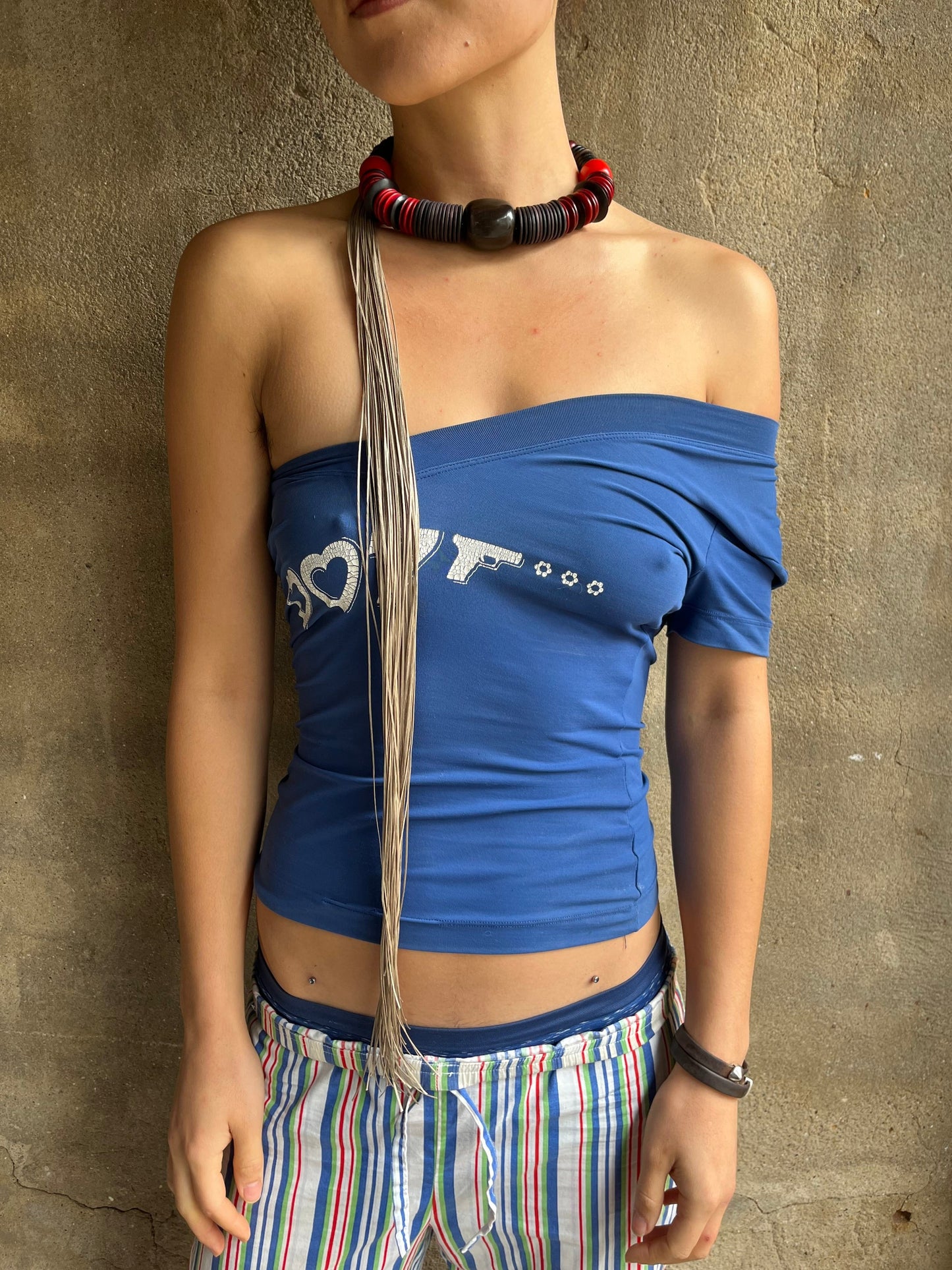 Red back cuff-TÔGENESIS-APOC STORE