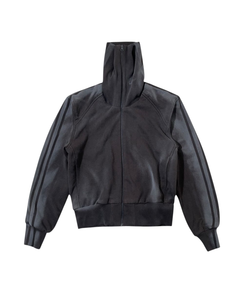 SPRAYED TRACK ZIP-UP CHARCOAL-EGNARTS-APOC STORE