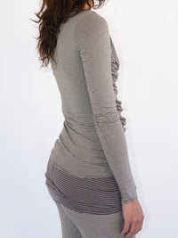 THE STRIPY TOP-Kenza Iatrides-APOC STORE