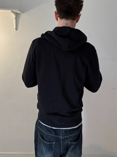 Demon eyes black zip up hoodie-Mia Violet-APOC STORE