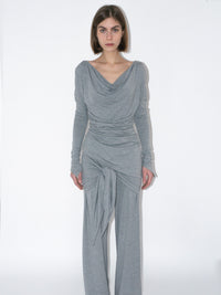 THE KNIGHT TOP light grey-Kenza Iatrides-APOC STORE