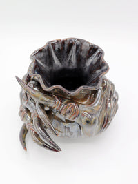Small Metallic Brown Monstrous Vase-Naomi Gilon-APOC STORE