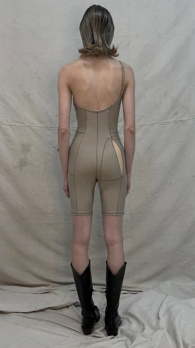 RIB KNIT JUMPSUIT-Elena Velez-APOC STORE