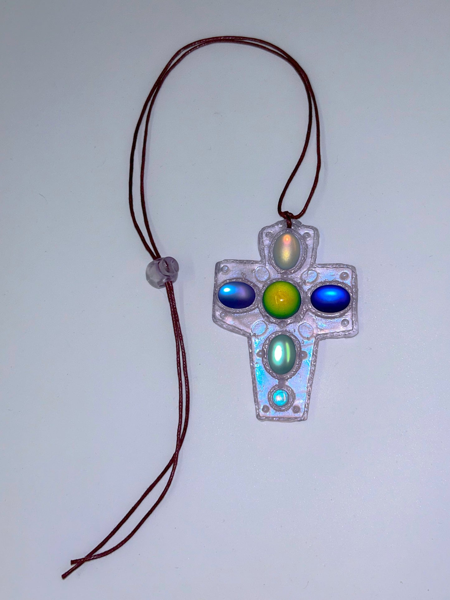 Color Changing Cross on Cord-Emma Pryde-APOC STORE